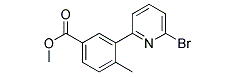 methyl 3-(6-bromopyridin-2-yl)-4-methylbenzoate